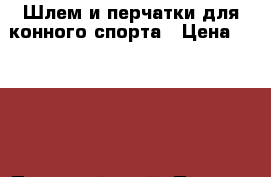 Шлем и перчатки для конного спорта › Цена ­ 3 500 - Пермский край, Пермь г. Спортивные и туристические товары » Другое   
